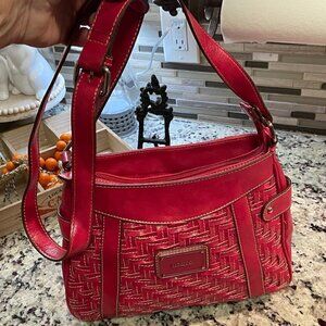 Liz & Co Crossbody Purse Pink